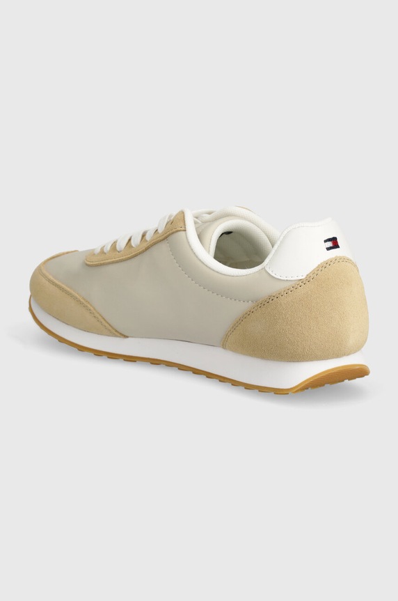 Încălțăminte Tommy Hilfiger sneakers FLAG HERITAGE RUNNER FW0FW08077 bej