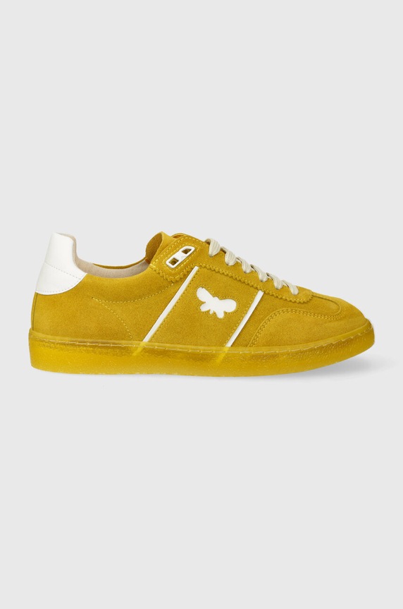 Weekend Max Mara sneakersy zamszowe Pacocolor skóra zamszowa żółty 2415761094600.YELLOW