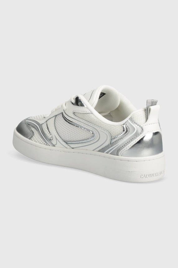 Obuwie Calvin Klein Jeans sneakersy BASKET CUPSOLE LOW MIX ML MR YW0YW01386 biały