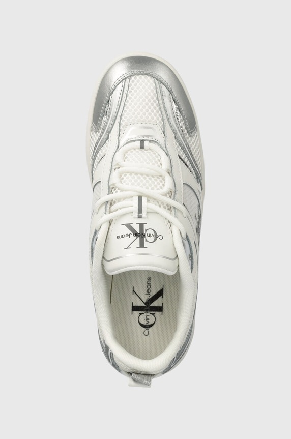 Calvin Klein Jeans sneakersy BASKET CUPSOLE LOW MIX ML MR biały YW0YW01386