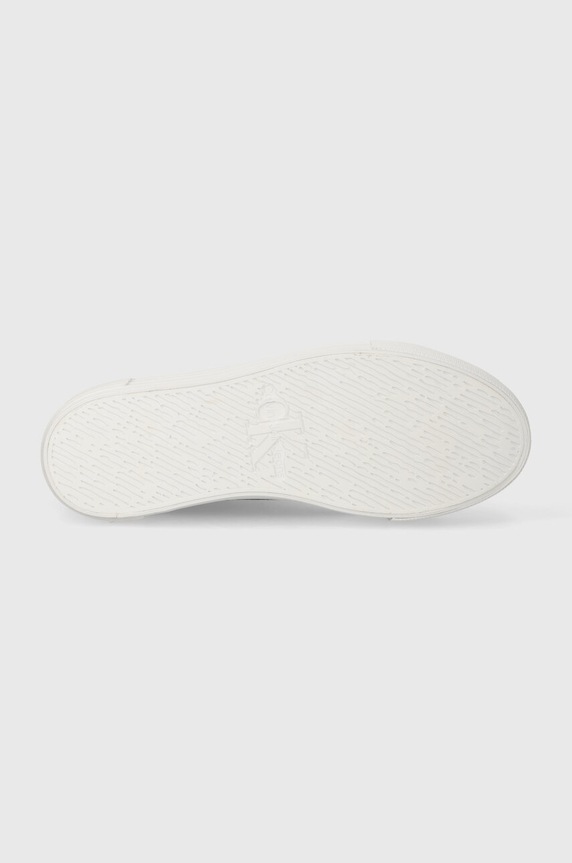 Kecky Calvin Klein Jeans BOLD VULC FLATF MID CS ML BTW YW0YW01392 černá