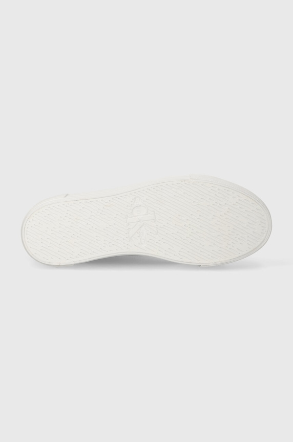 Kecky Calvin Klein Jeans BOLD VULC FLATF MID CS ML BTW YW0YW01392 černá
