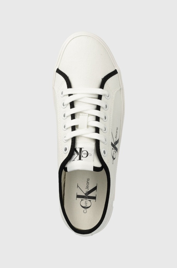 Calvin Klein Jeans sportcipő SKATER VULCANIZED LOW CS ML MR fehér YW0YW01453
