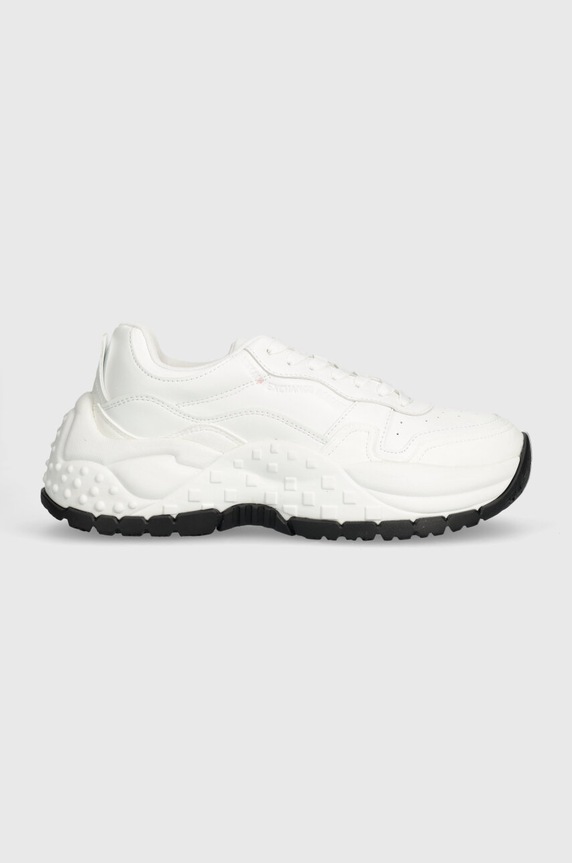 Armani Exchange sneakersy platforma biały XDX152.XV833.01015