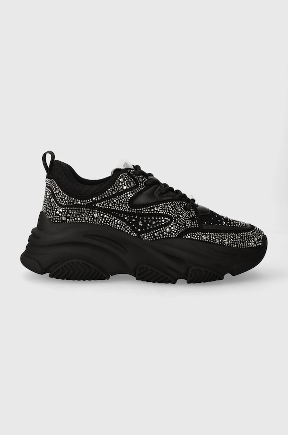 Tenisky Steve Madden Privy imitácia kože čierna SM19000082.915