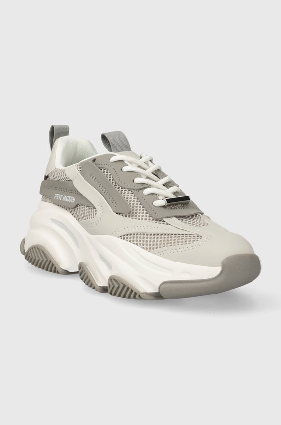 Steve Madden sneakersy Possession-E SM19000033.GGY szary SS24