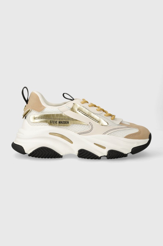 Steve Madden sneakersy Possession-E imitacja skóry licowej biały SM19000033.WTA