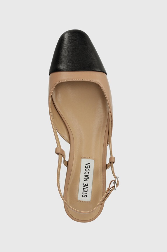 Steve Madden baleriny skórzane Belinda beżowy SM11002823.217