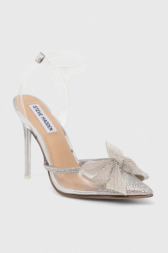 Steve Madden szpilki Virtuous SM11002835.494 srebrny SS24
