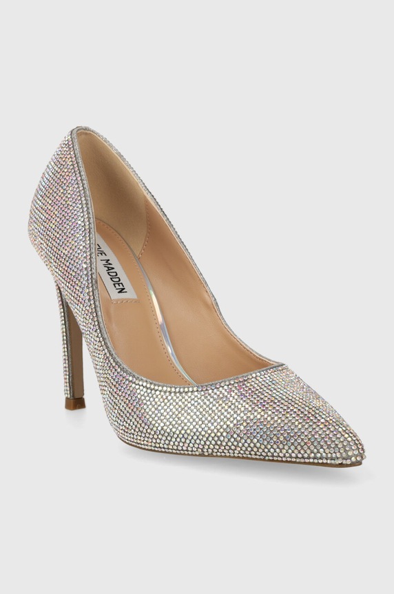 Steve Madden szpilki Evelyn-R SM11002840.06K srebrny AW24