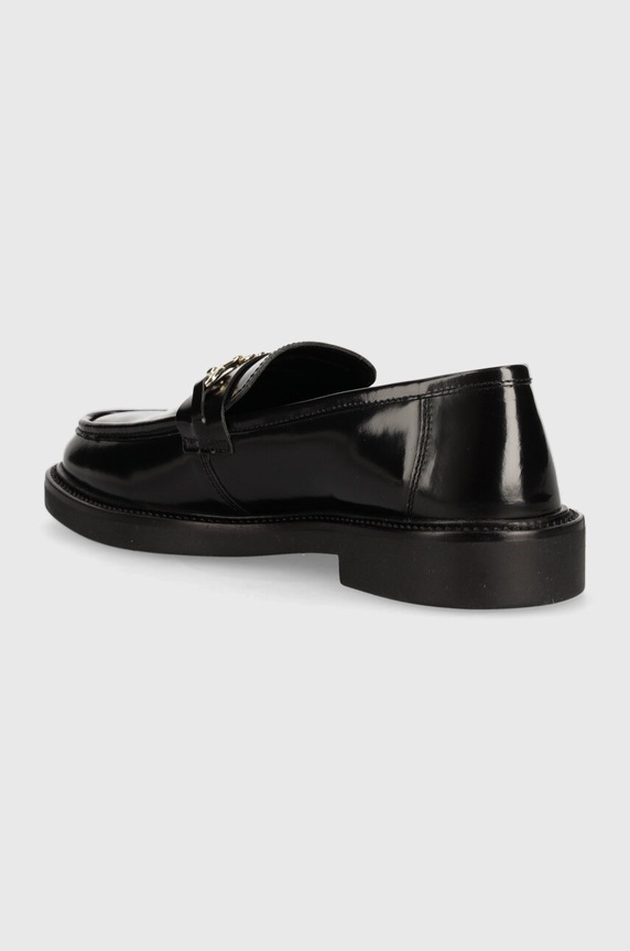 Boty Kožené mokasíny Steve Madden Huddles SM11002911.017 černá