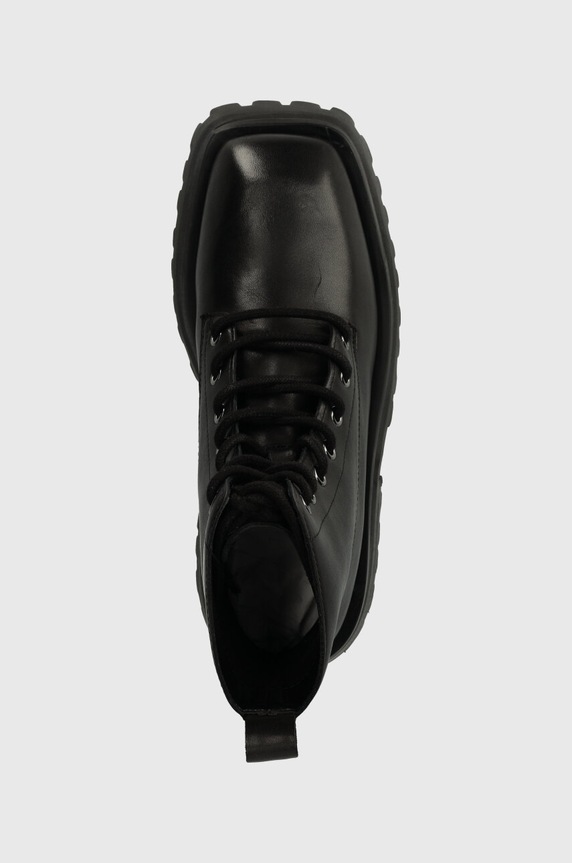 Кожаные полусапожки Dkny Farren чёрный K2438890.BLK
