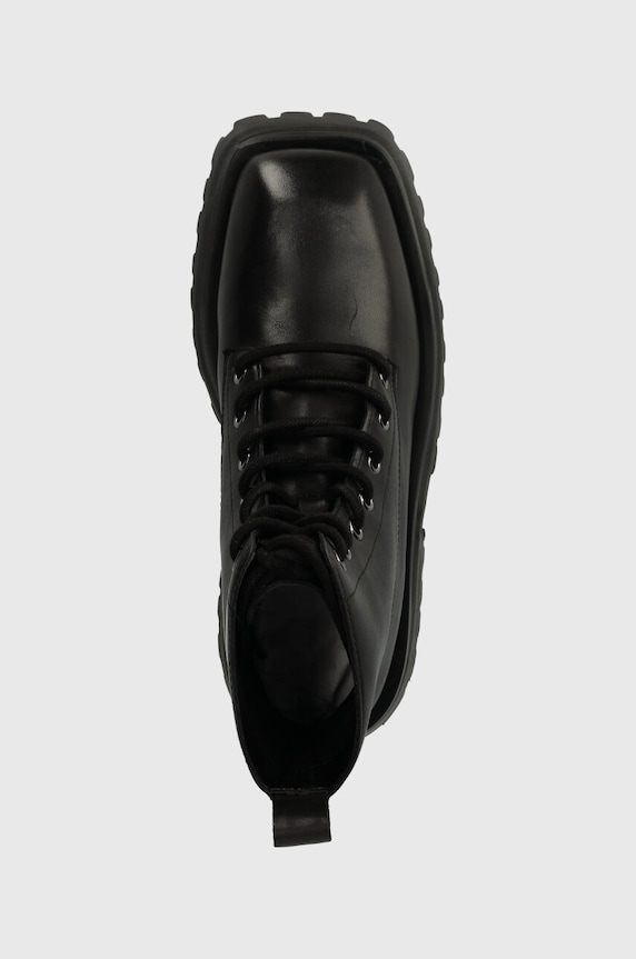 Кожаные полусапожки Dkny Farren чёрный K2438890.BLK