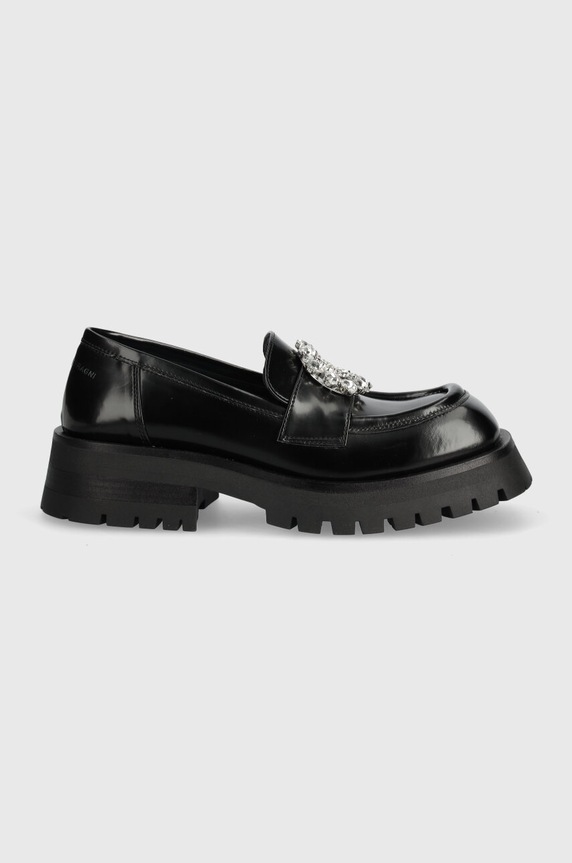 Μοκασίνια Chiara Ferragni Mocassin Infinity Love CF3371.001 μαύρο SS24