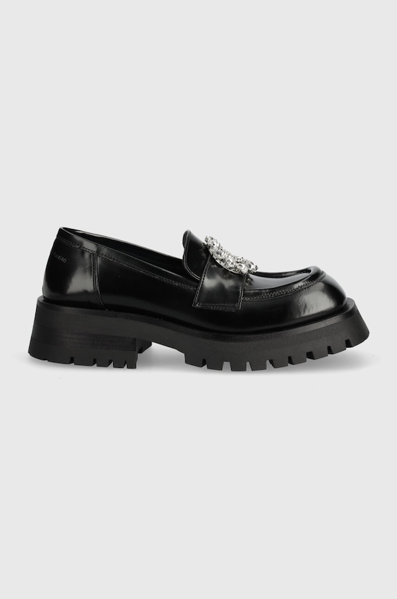 Μοκασίνια Chiara Ferragni Mocassin Infinity Love CF3371.001 μαύρο SS24