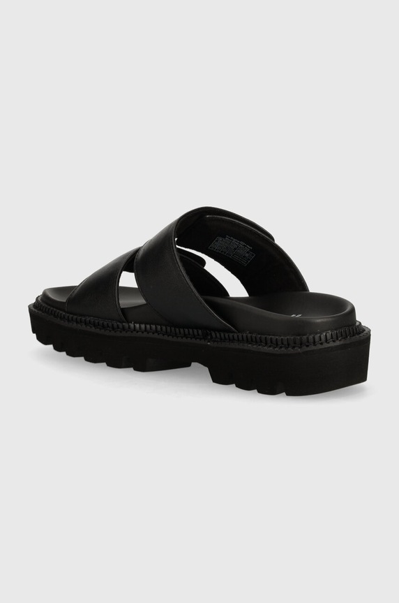 Obuwie Tommy Jeans klapki TJW PUFFED SANDAL EN0EN02560 czarny