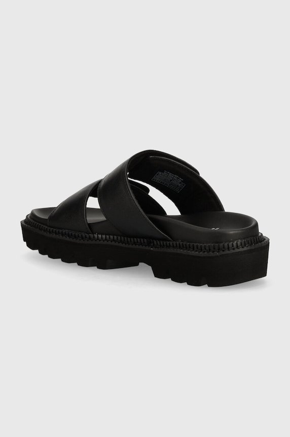 Obuwie Tommy Jeans klapki TJW PUFFED SANDAL EN0EN02560 czarny
