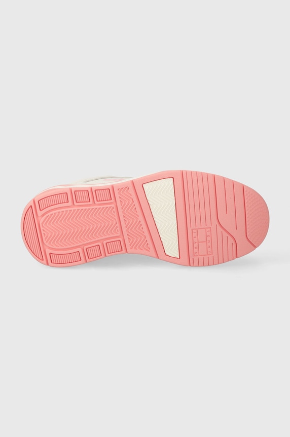 Tenisky Tommy Jeans TJW NEW BASKET SNEAKER LC EN0EN02524 růžová