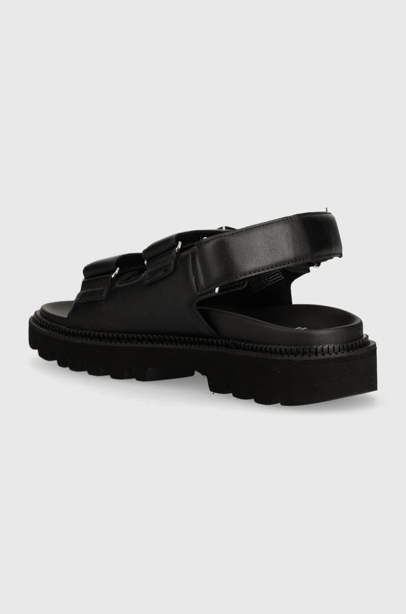 Cipők Tommy Jeans szandál TJW FANCY SANDAL EN0EN02461 fekete