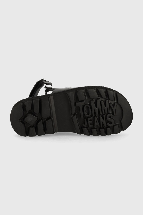 Tommy Jeans szandál TJW FANCY SANDAL EN0EN02461 fekete