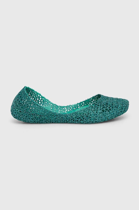 Melissa baleriny MELISSA CAMPANA PAPEL VII AD Planet friendly turkusowy M.31512.01666