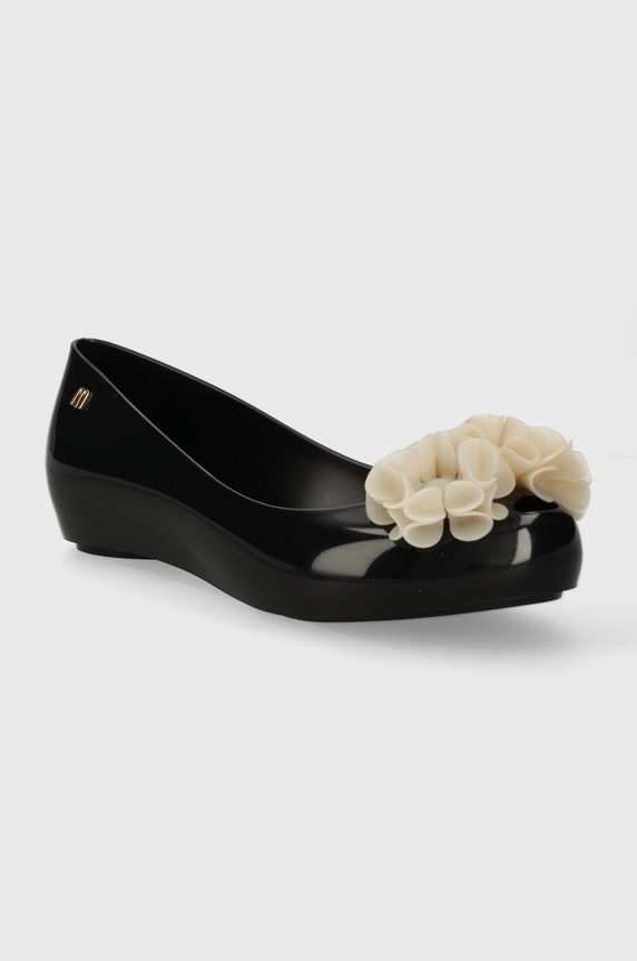 Baleríny Melissa MELISSA ULTRAGIRL SPRINGTIME AD M.35706.AT266 čierna SS25