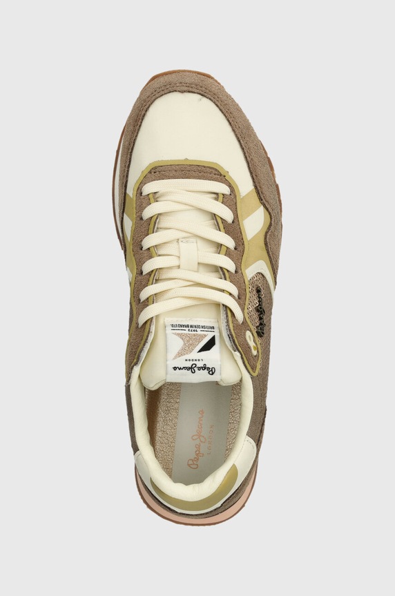 Pepe Jeans sneakersy PLS40009 beżowy PLS40009