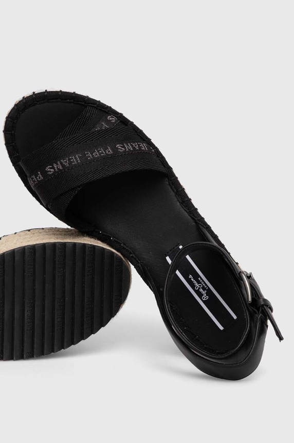 Pepe Jeans sandały PLS90669 czarny PLS90669