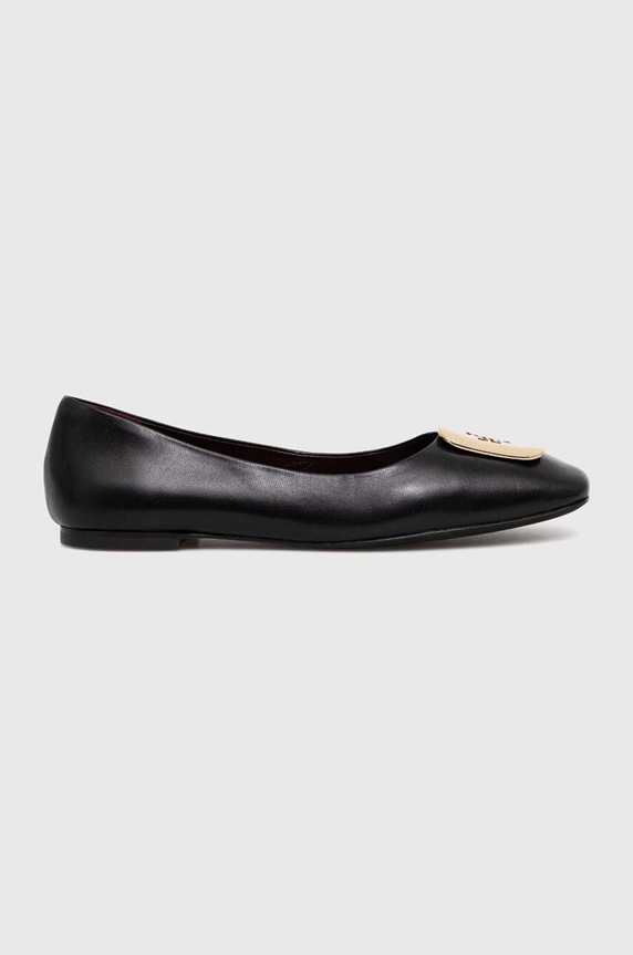 Kožené balerínky Tory Burch Georgia Ballet čierna 154077.006