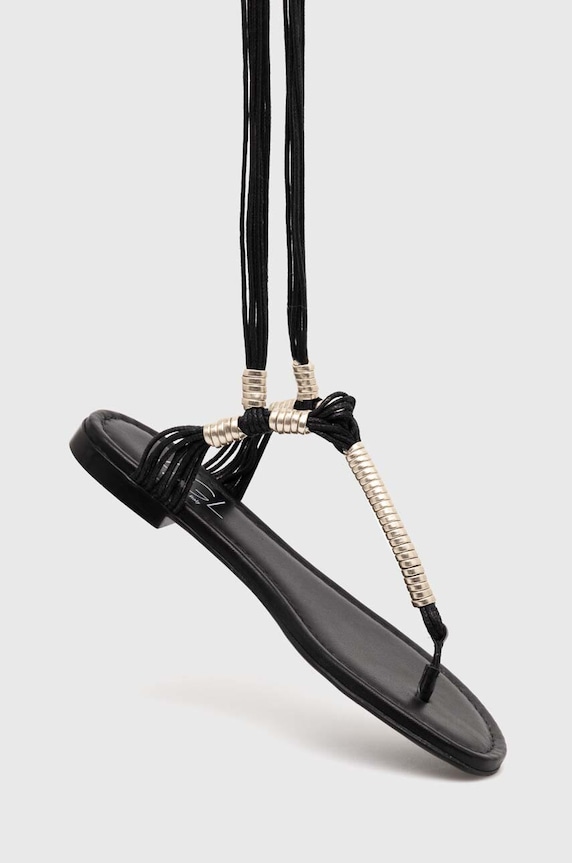 AGL sandały Summer Gladiator D656083PHKL0561013 czarny SS24