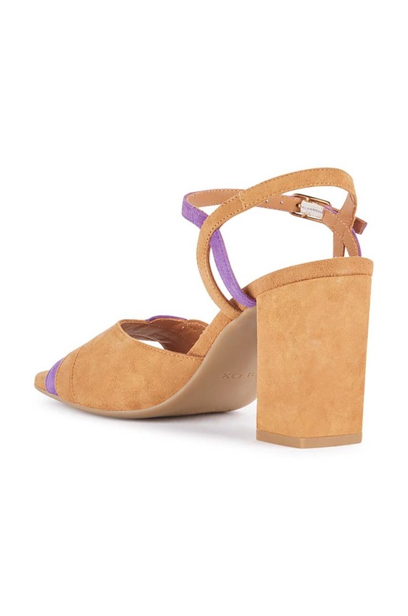 Geox velúr szandál D NEW ERAKLIA 80 barna D45RPD.00021.C6NG8