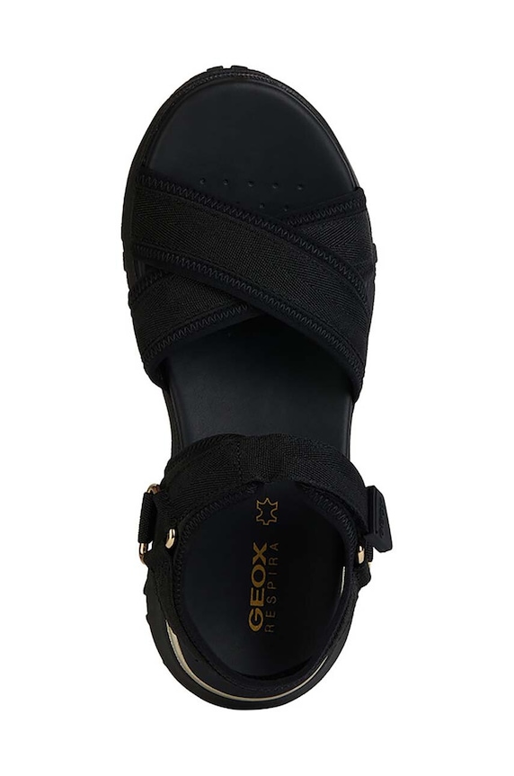 Sandále Geox D SORAPIS + GRIP D45TBA.01511.C9999 čierna