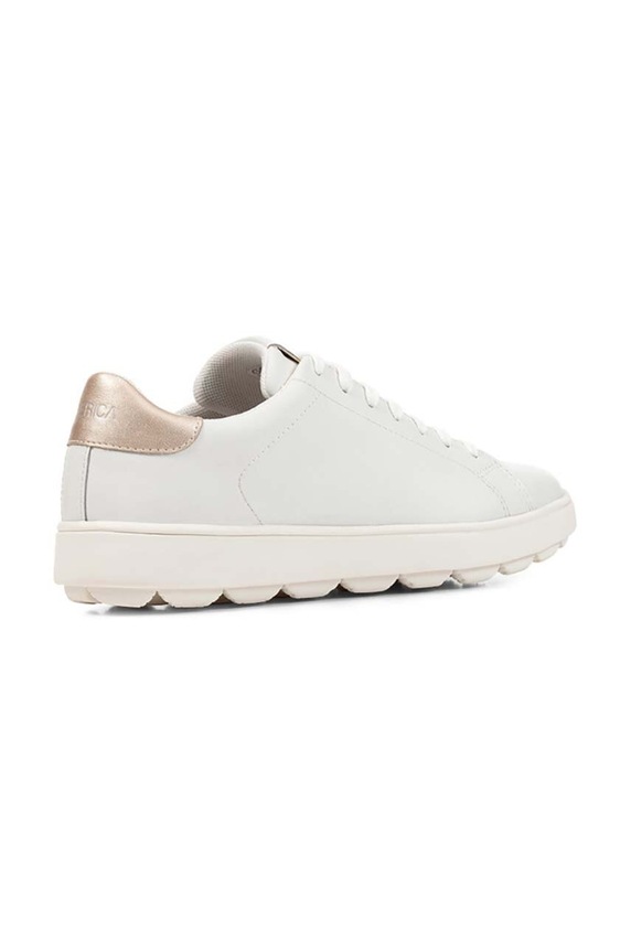 Παπούτσια Δερμάτινα sneakers Geox D SPHERICA ECUB-1 D45WEA.09BNF.C1327 λευκό