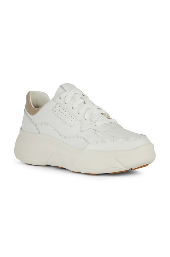 Geox sneakers in pelle D NEBULA 2.0 X D45NHB.046NF.C1000 bianco SS24