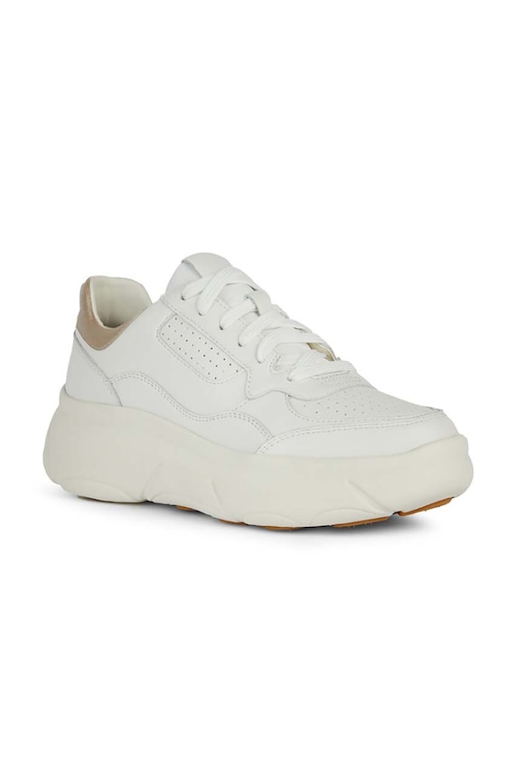 Geox sneakers in pelle D NEBULA 2.0 X D45NHB.046NF.C1000 bianco SS24