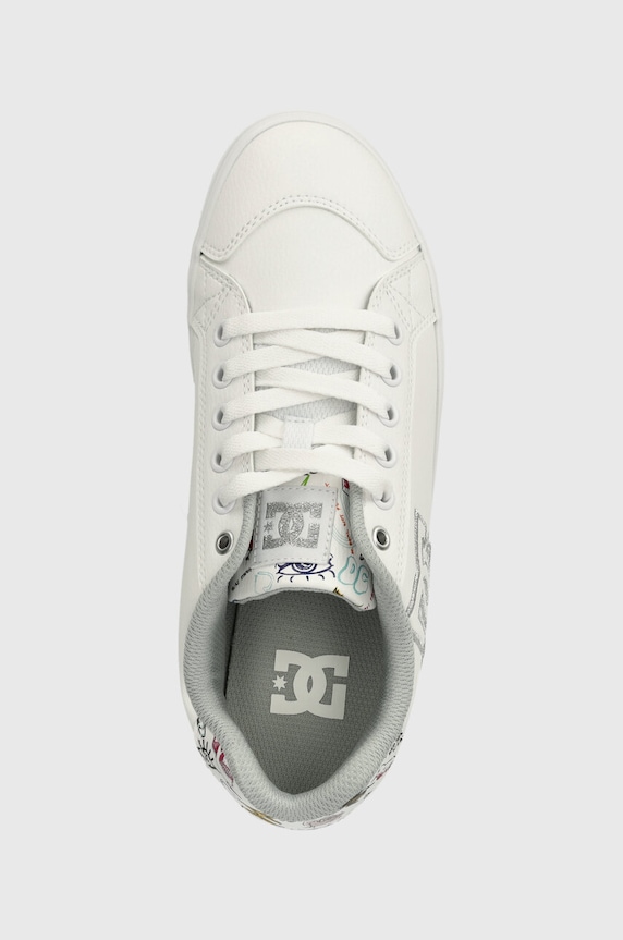 Sneakers boty DC CHELSEAPLUS bílá ADJS300302