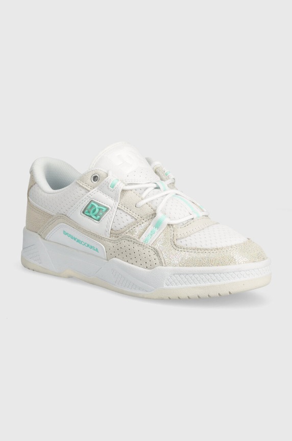 DC sneakersy Construct tekstylny beżowy ADJS100172