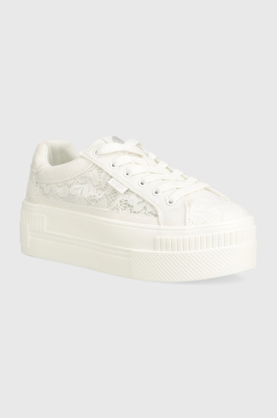 Buffalo sneakersy Paired Bloom ultralekkie biały 1636161.WHT