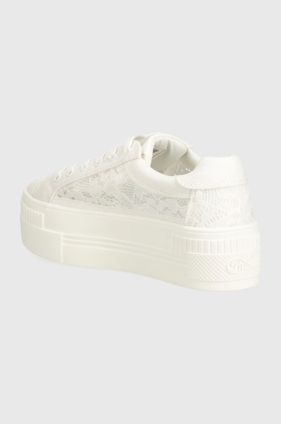 Obuwie Buffalo sneakersy Paired Bloom 1636161.WHT biały