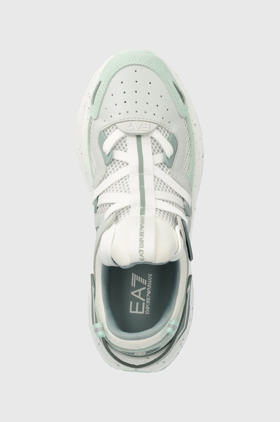 EA7 Emporio Armani sneakers turcoaz XK372.X8X170.T651