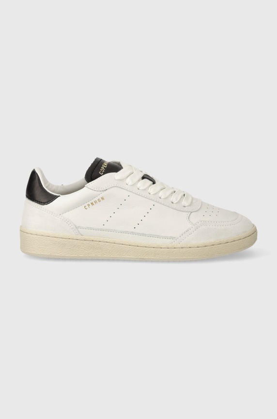 Kožené sneakers boty Copenhagen Leather mix CPH255 bílá SS24
