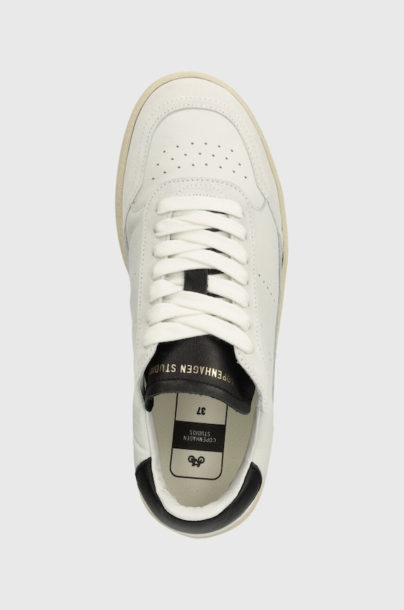 Kožené sneakers boty Copenhagen Leather mix bílá CPH255