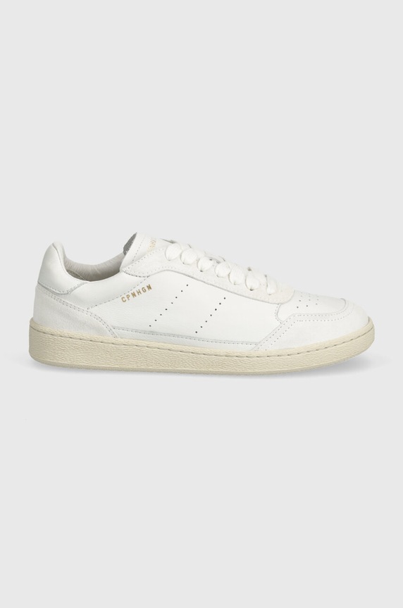 Kožené sneakers boty Copenhagen Leather mix CPH255 bílá SS24