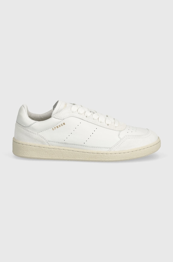 Kožené sneakers boty Copenhagen Leather mix CPH255 bílá SS24
