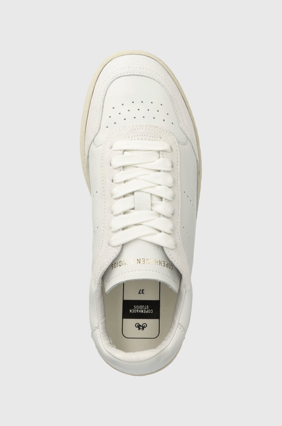 Kožené sneakers boty Copenhagen Leather mix bílá CPH255