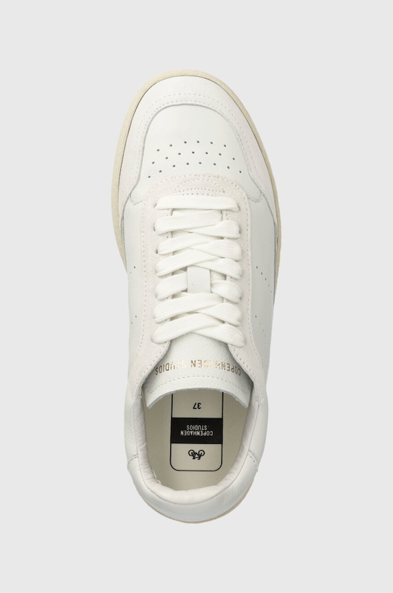 Kožené sneakers boty Copenhagen Leather mix bílá CPH255