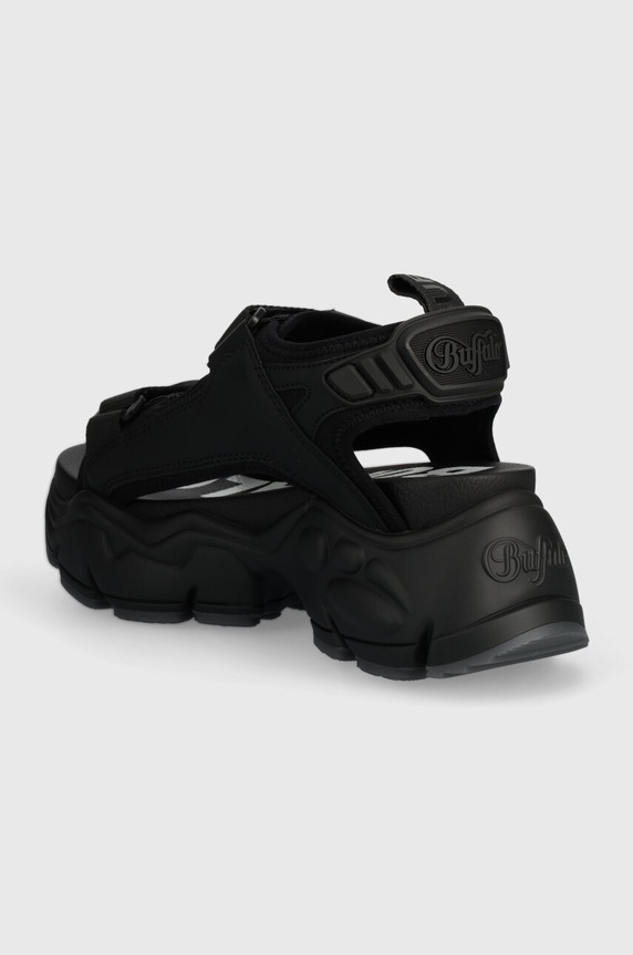 Obuwie Buffalo sandały Binary Track 1602159.BLK czarny