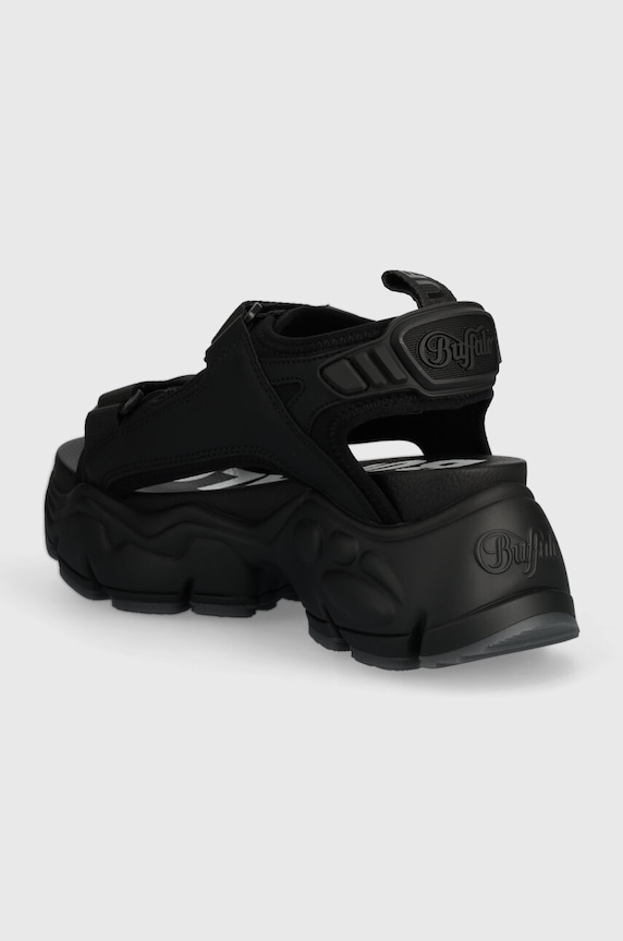 Obuwie Buffalo sandały Binary Track 1602159.BLK czarny