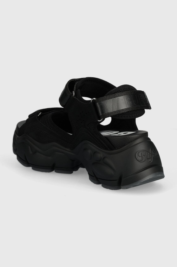 Obuwie Buffalo sandały Binary 0 1602196.BLK czarny