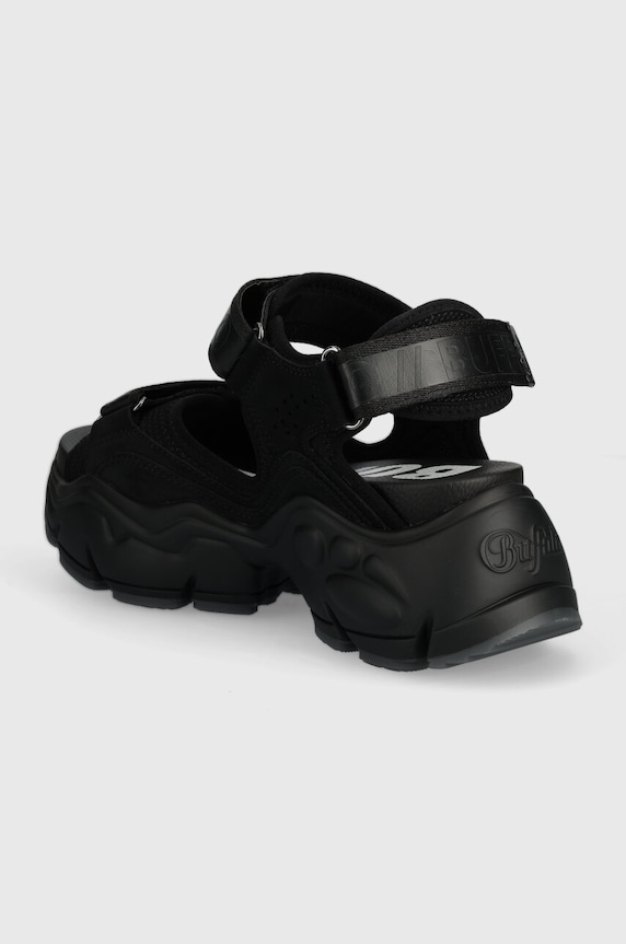 Obuwie Buffalo sandały Binary 0 1602196.BLK czarny